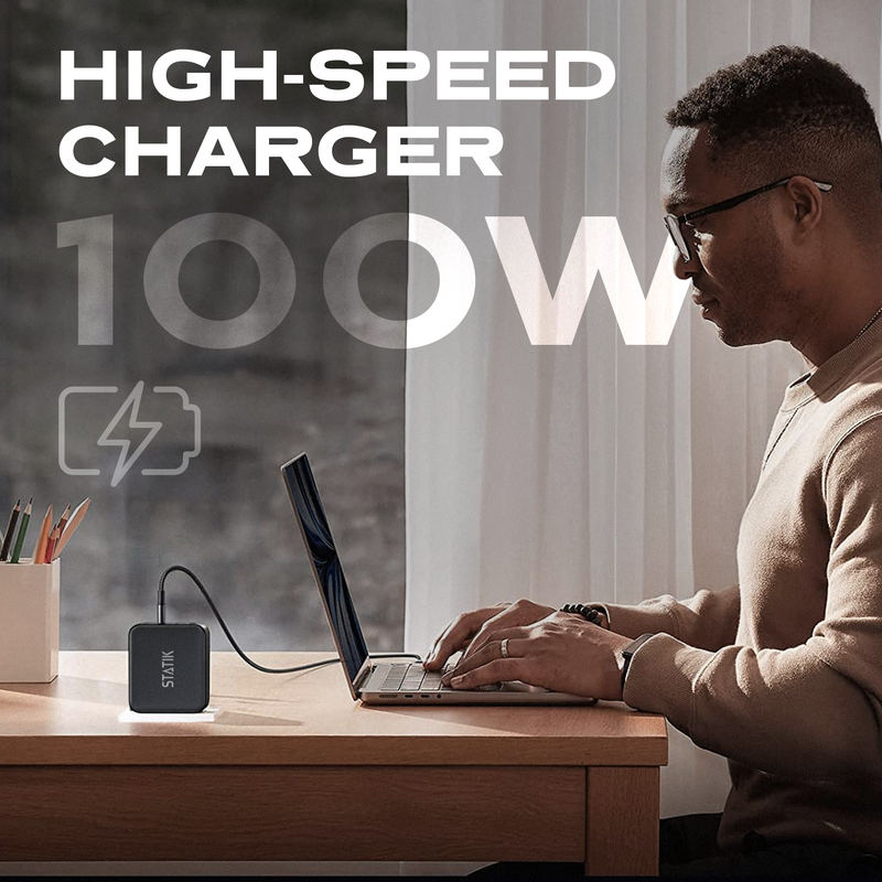 100W GaN Charger Global Power Adapter
