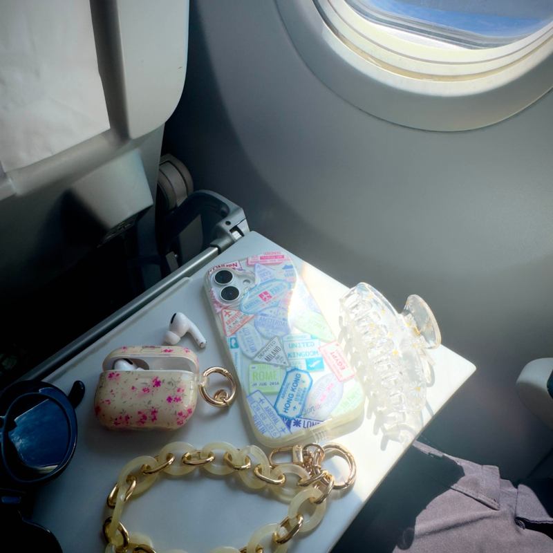 Passport Stamps MagSafe® Compatible iPhone Case