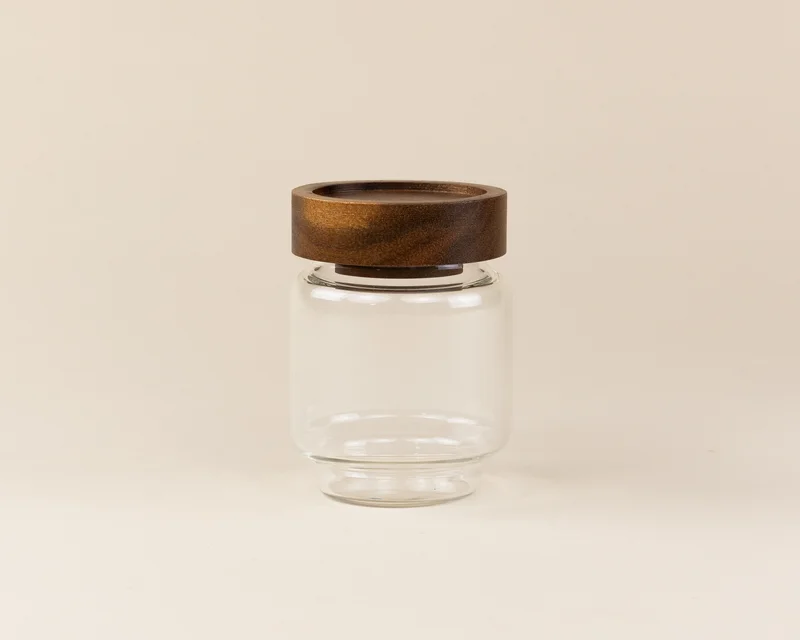 Mini Glass Canister