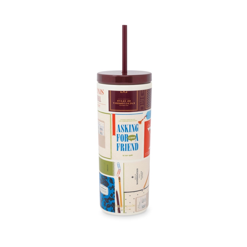 Acrylic Tumbler with Straw