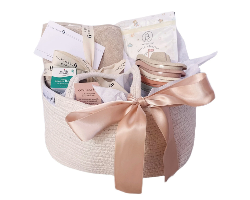 New Baby Bathtime Gift Basket
