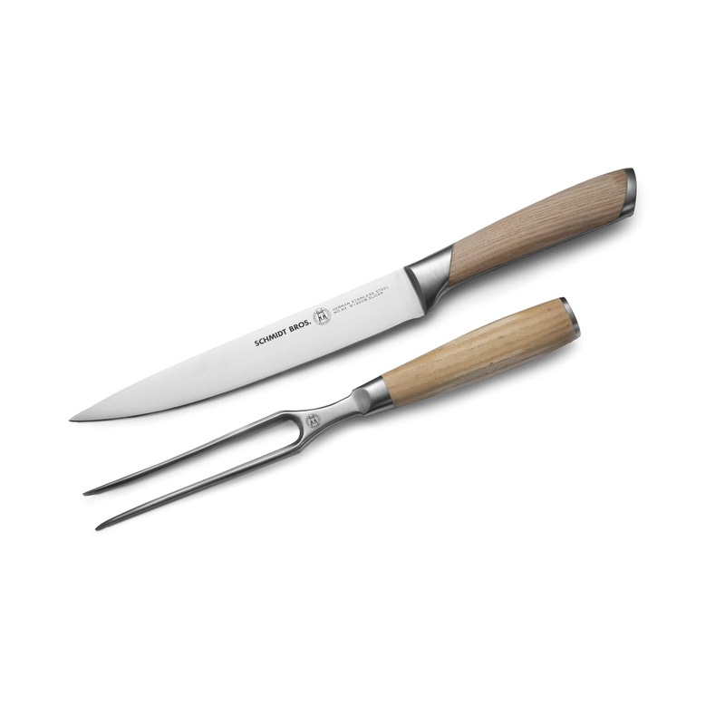 Summit 3-Piece Carving Set in Waxed Canvas Roll