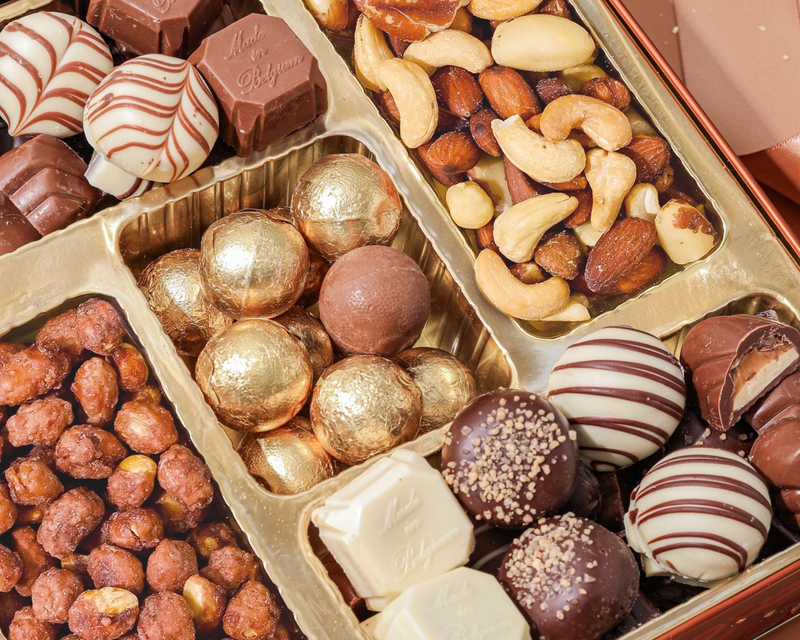 Nuts About Chocolate Gift Tin
