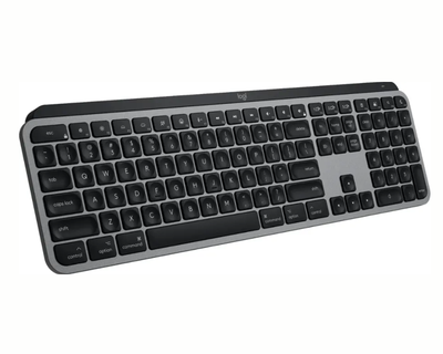 MX Keys S for Mac Advanced Full-Size Wireless Scissor Keyboard with Backlit Keys