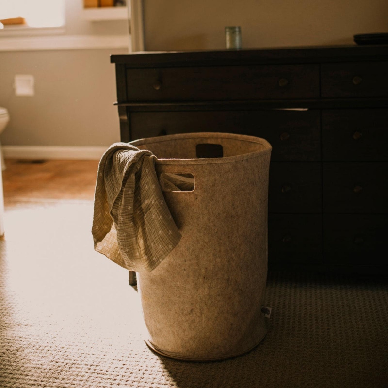 Felt Laundry Hamper