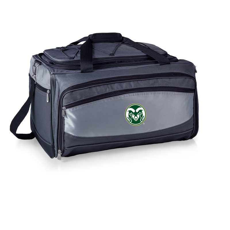 NCAA Portable Charcoal Grill & Cooler Tote