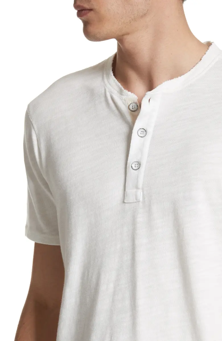 Men's Classic Short Sleeve Henley