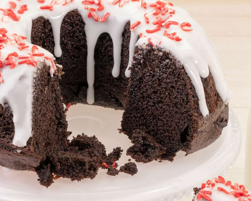 Chocolate Peppermint Cake