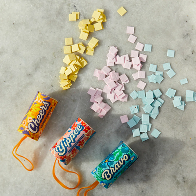 Seed Confetti Popper Assorted 3 Pack
