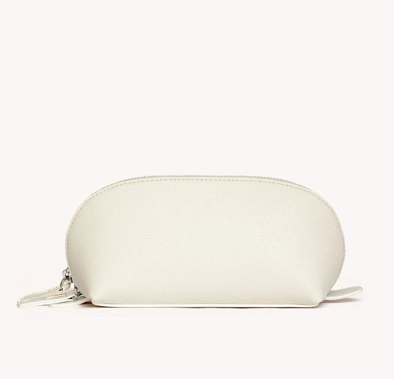 Vegan Leather Small Domed Pouch