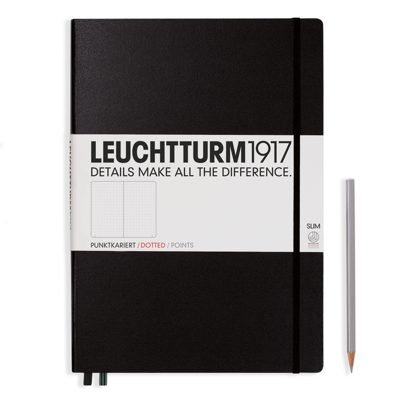 LEUCHTTURM1917 monogrammed hardcover notebook - personalized gift - $34