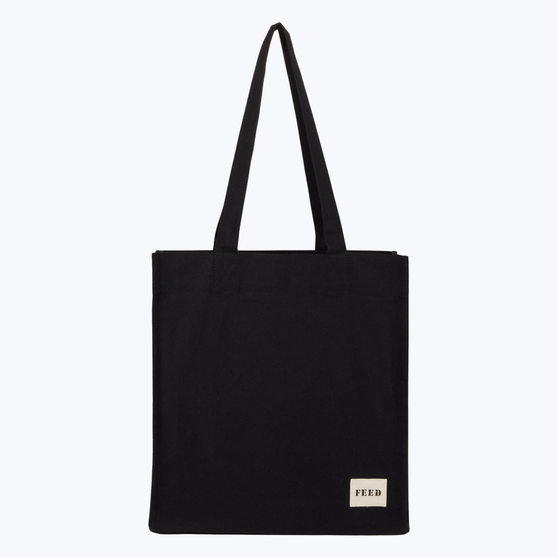 Branded Organic Cotton Book Tote