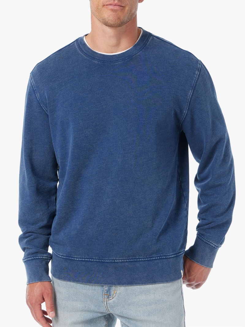 Saltaire Crewneck, Navy
