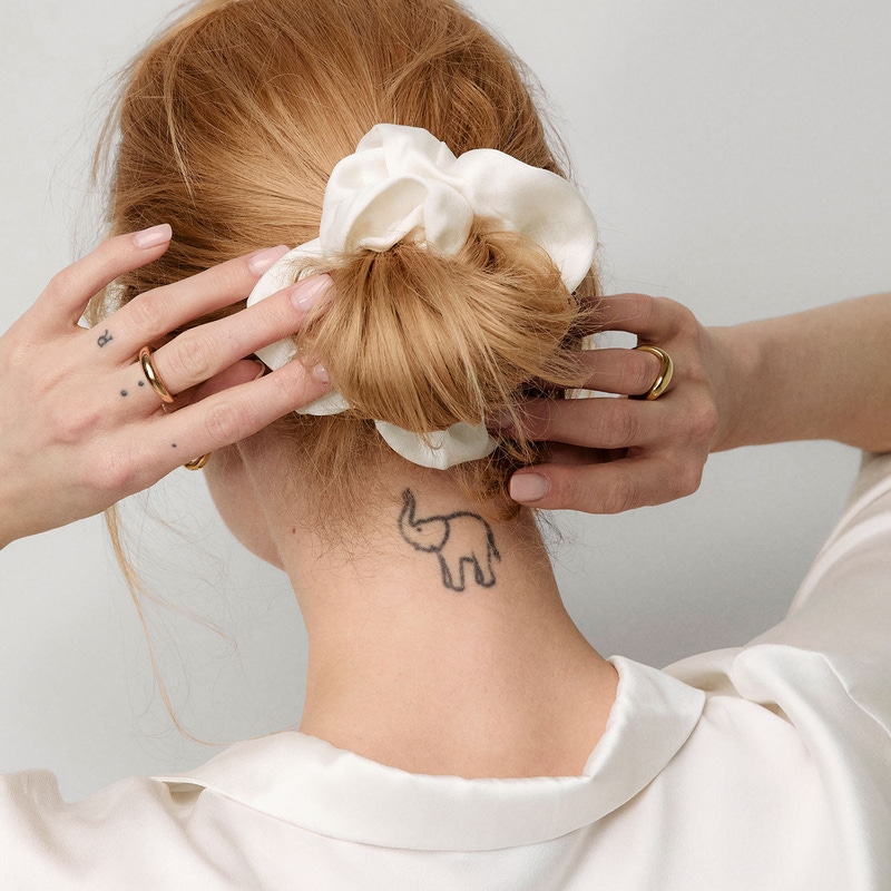 Washable Silk Classic Scrunchie