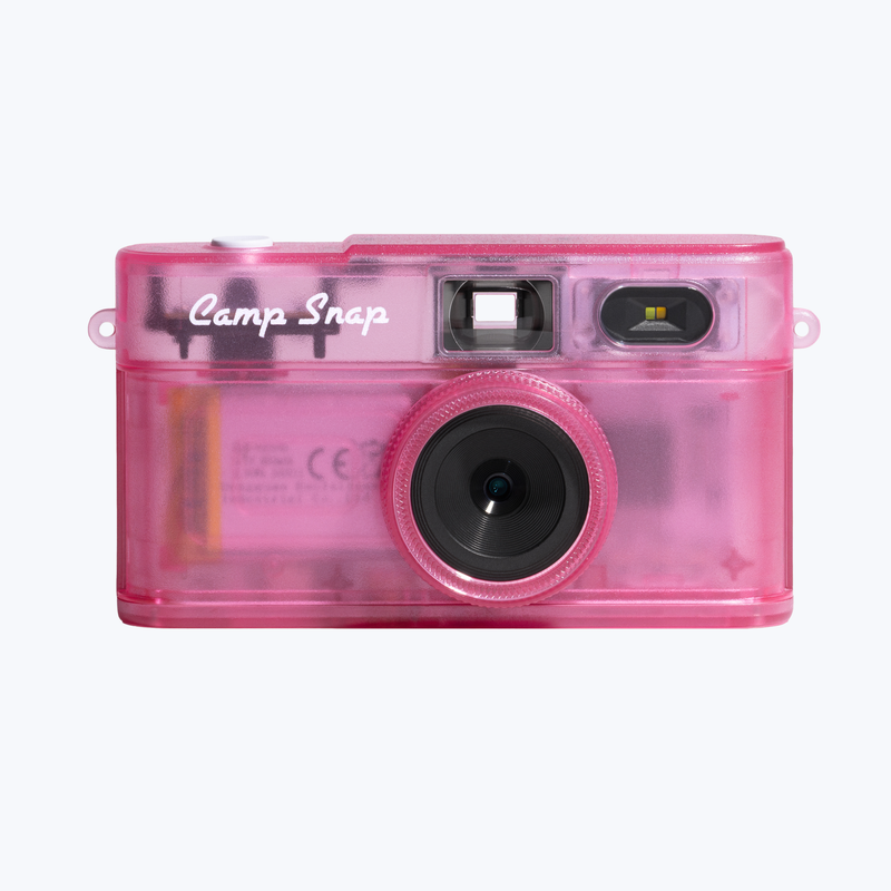 Branded Camp Snap Camera Clear