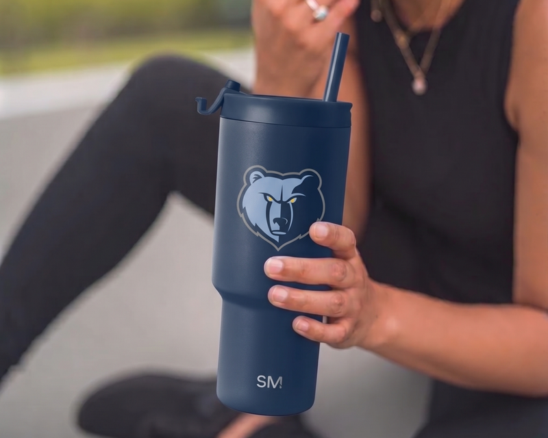 NBA Trek Tumbler with Flip Lid, 30oz