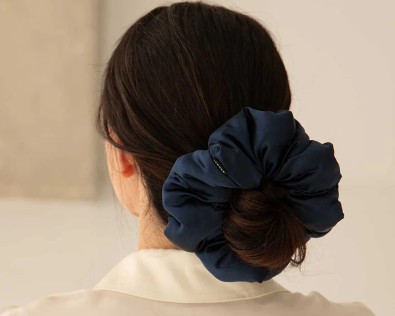 Padded Silk Scrunchie