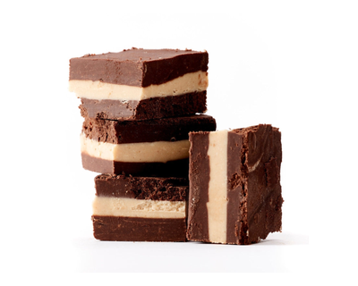 Dark Chocolate and Peanut Butter Squares