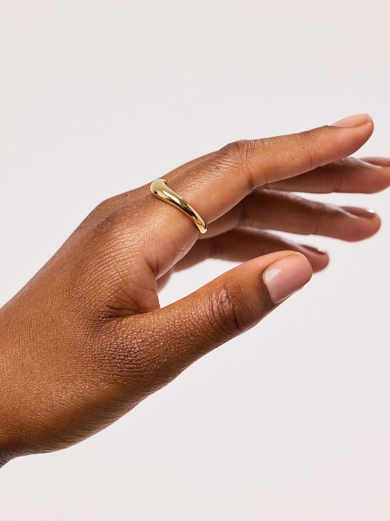 Stevie Gold Band Ring