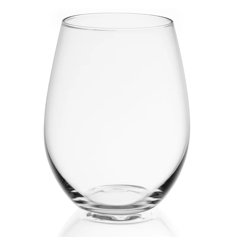 Stemless Wine Glasses, Set of 8