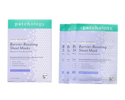 Skin Remedy Barrier-Boosting Sheet Mask 4-Pack