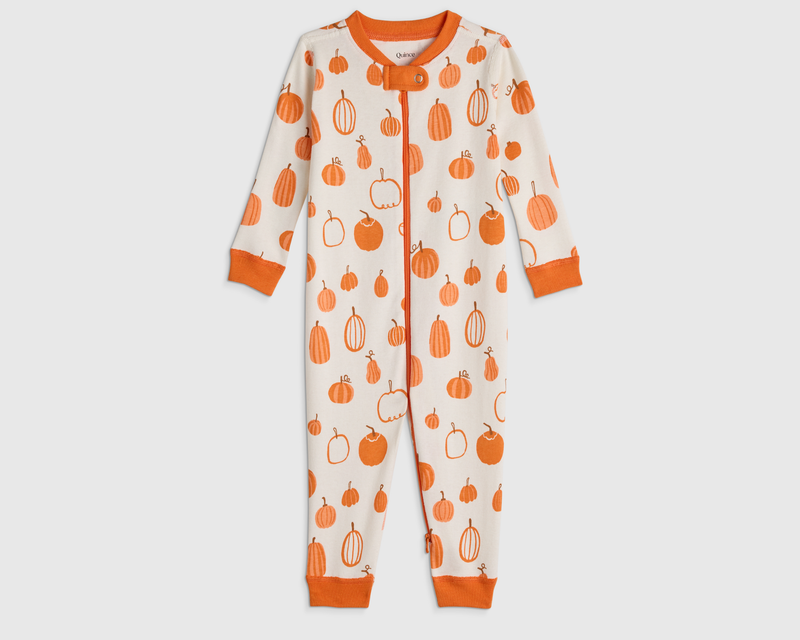 100% Organic Cotton One Piece Baby Pajama