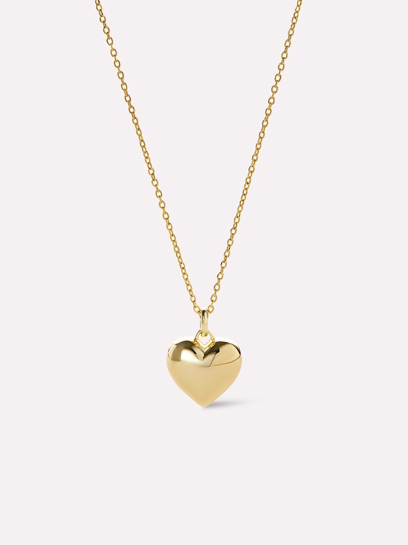 Lev Small Heart Necklace