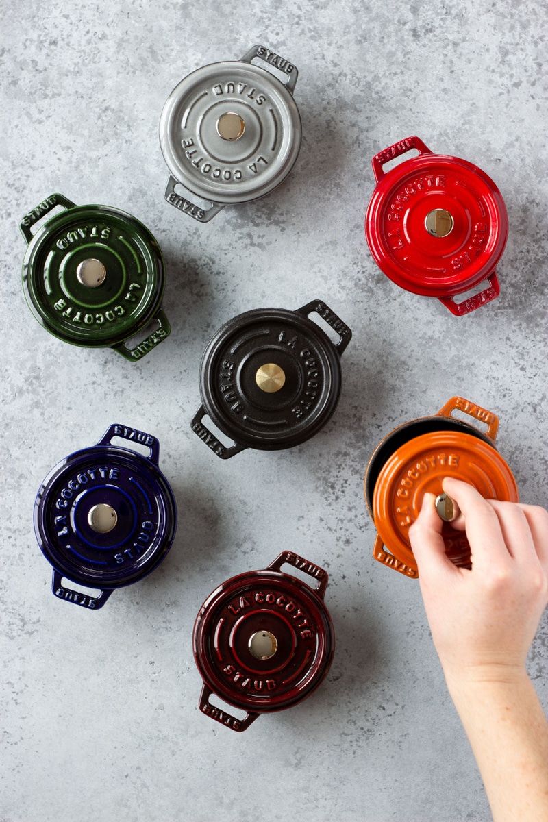 Cast Iron 0.25QT Mini Round Cocotte