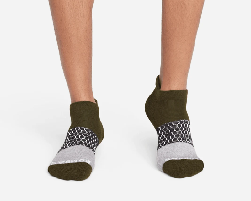 Men's Tri-Block Ankle Socks