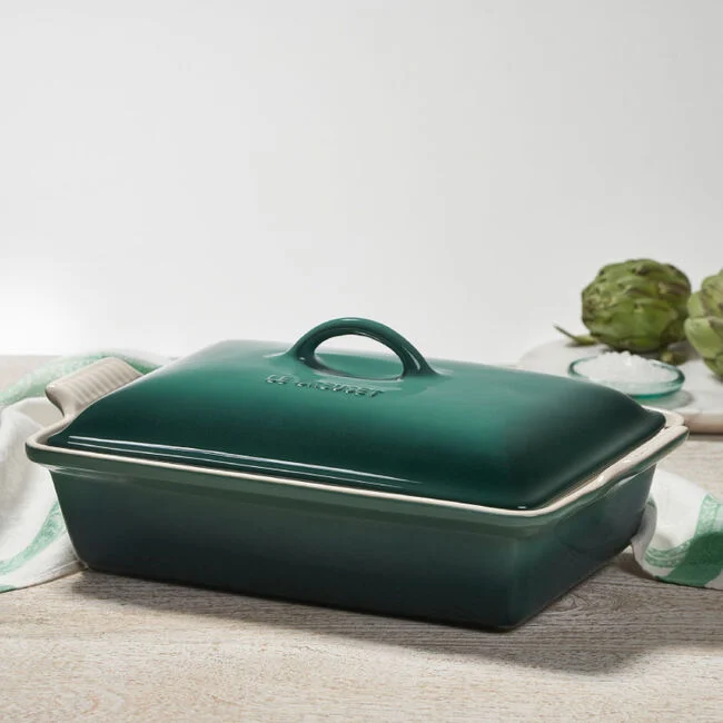 4 QT Heritage Rectangular Covered Casserole