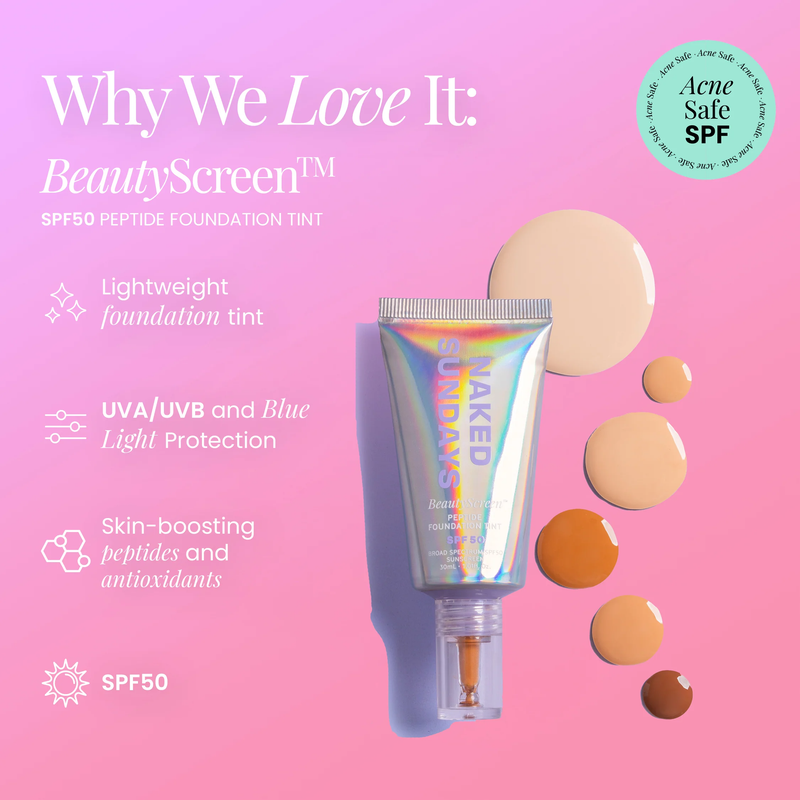 BeautyScreen SPF50 Peptide Foundation Tint