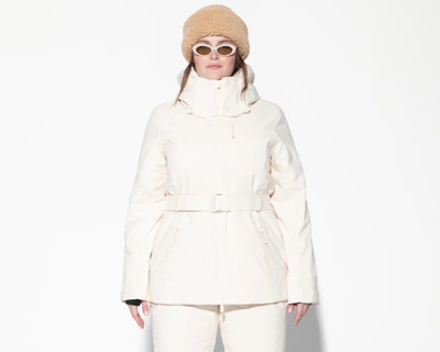 Aston Ski Jacket, Oat Milk