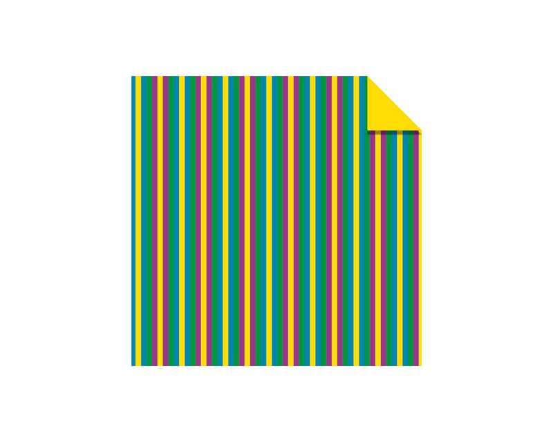 Origami Paper 300 Sheets Stripes and Solids