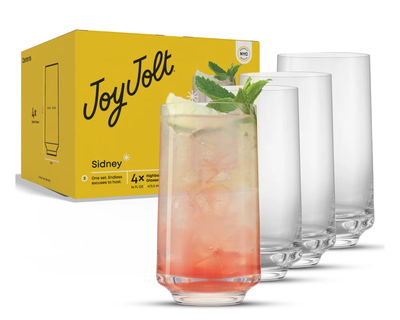 Sidney Highball Glasses, Set of 4