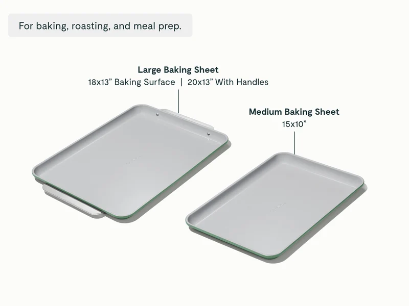 Non-Stick Ceramic Baking Sheet Duo