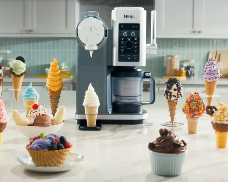 Swirl™ by CREAMi® Soft Serve and Ice Cream Maker, 13 One-Touch Program