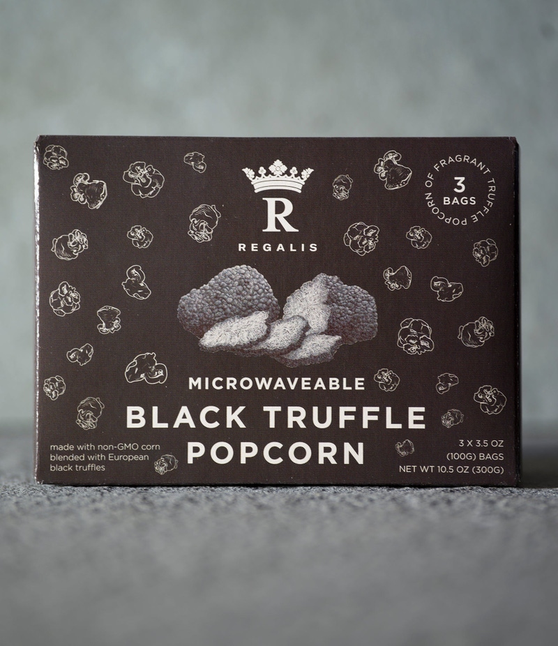 Regalis Microwaveable Black Truffle Popcorn, 18 Bags