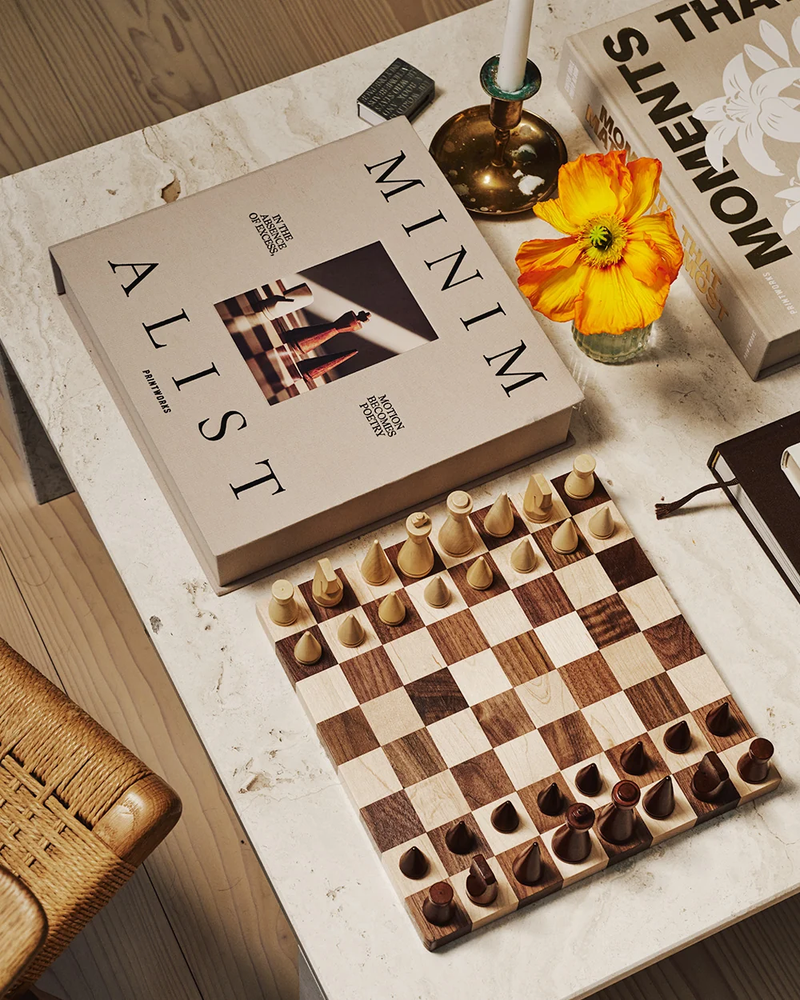 Wooden Chess Set, The Minimalist