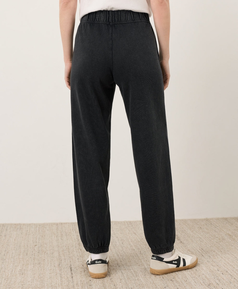 Women's Organic Weekends Relaxed Sweatpant, Washed Black