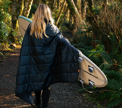 Puffy Blanket Poncho