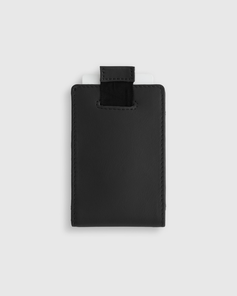 Italian Leather Money Clip Wallet