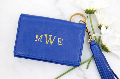 Personalized Disco Leather Wallet