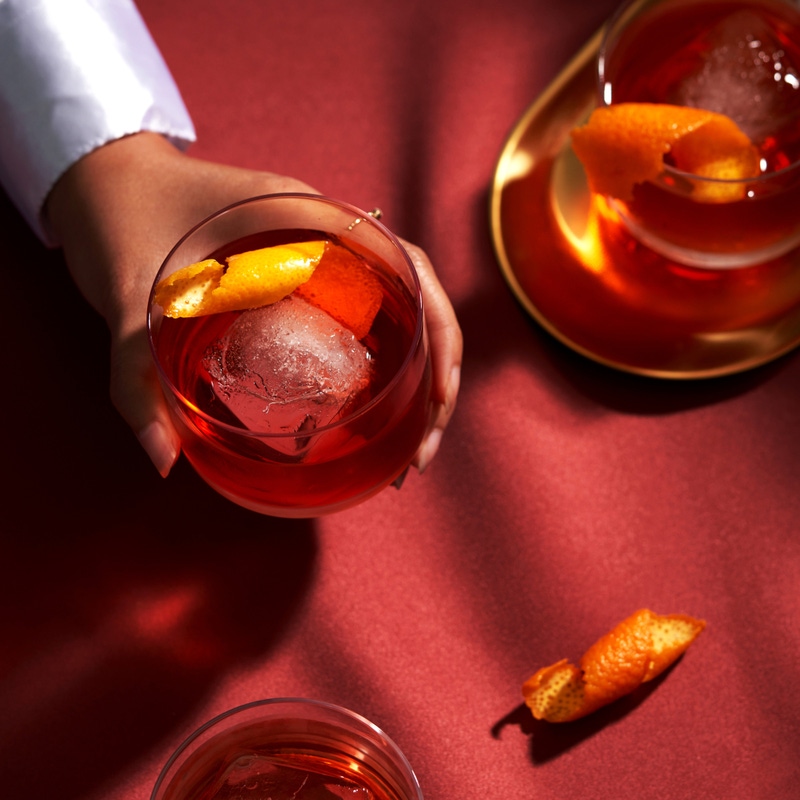 Crystal Negroni Glasses, Set of 2