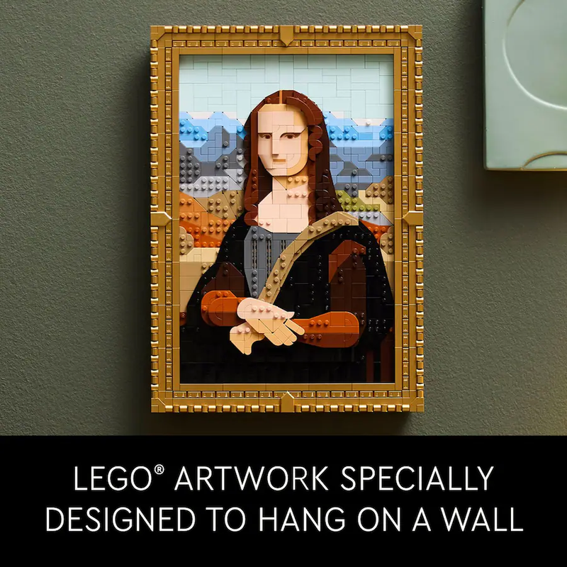 Lego Art: The Mona Lisa