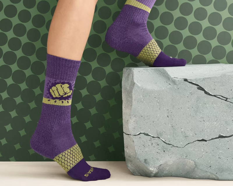 Marvel x Bombas Adult Calf Socks