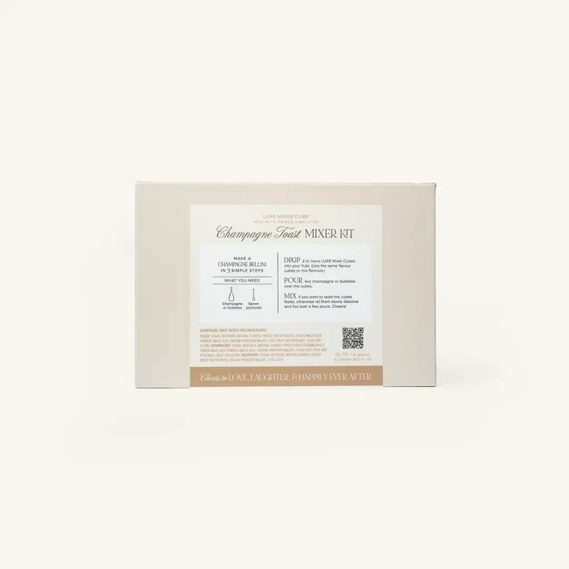 Cheers to the Bride & Groom Toast Kit