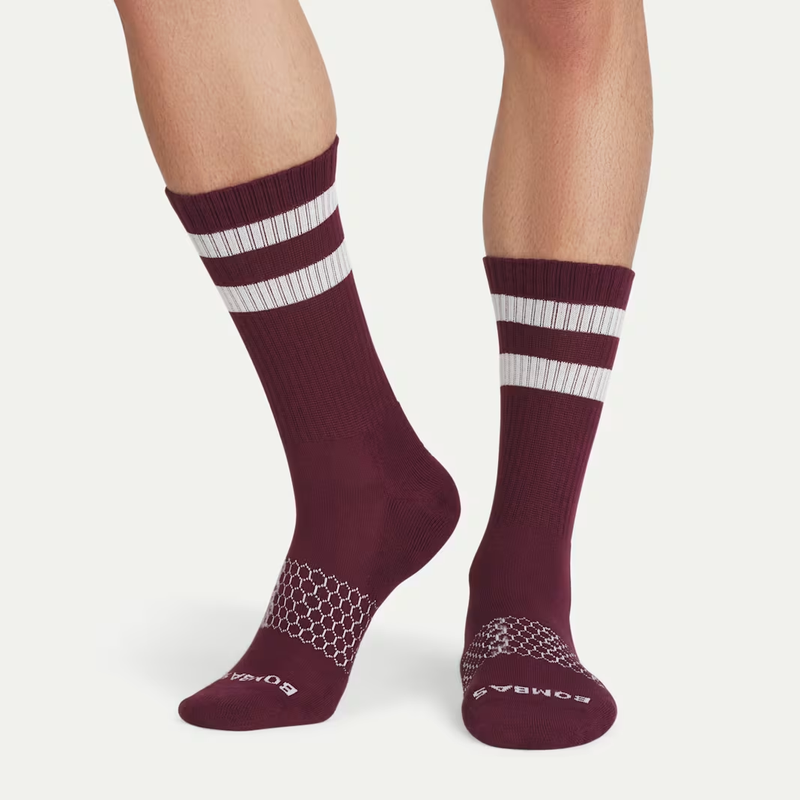 Men's Vintage Stripes Half Calf Sock 12-Pack