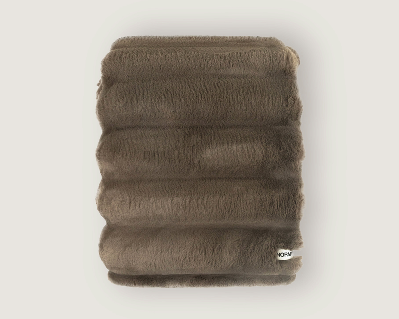 Dimensional Faux Fur Blanket