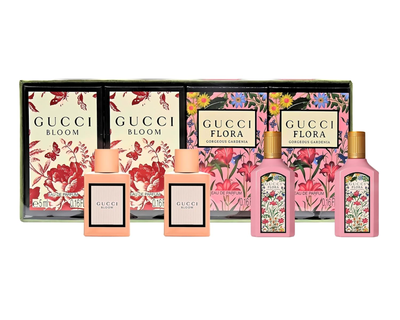 Gucci: Bloom and Flora Mini EDP Gift Set