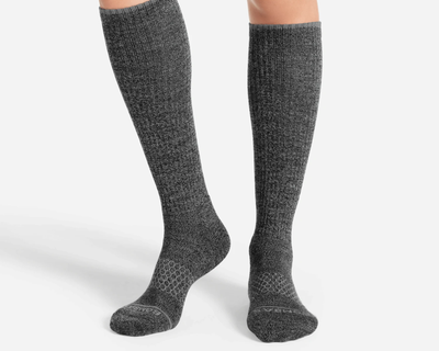 Women's Merino Wool Blend Knee-High Socks